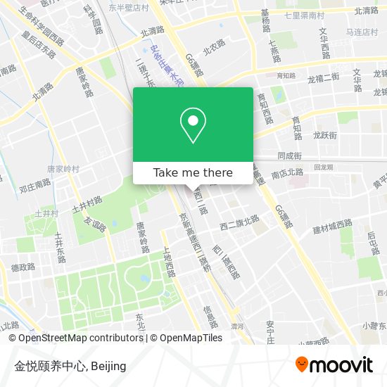 金悦颐养中心 map