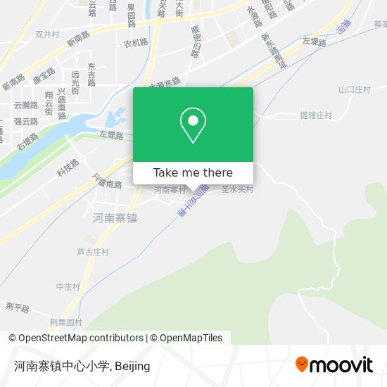 河南寨镇中心小学 map