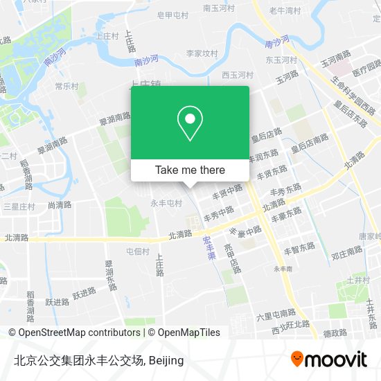 北京公交集团永丰公交场 map