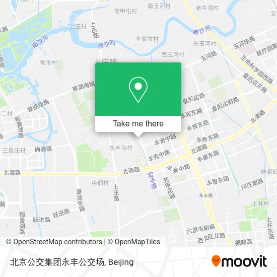 北京公交集团永丰公交场 map