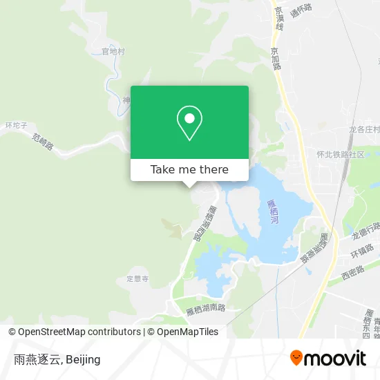 雨燕逐云 map