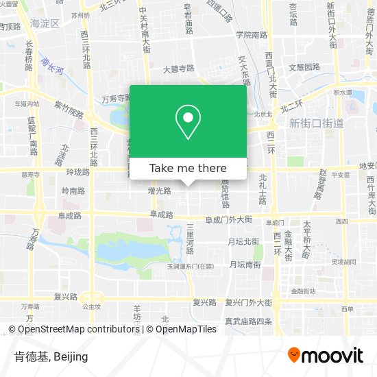 肯德基 map