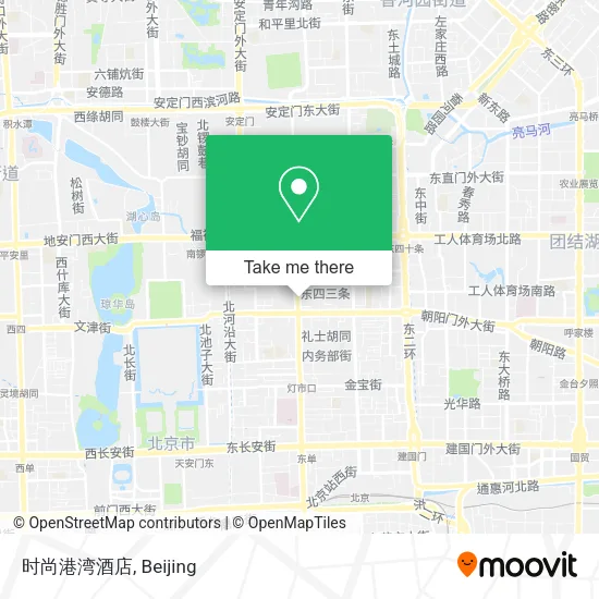时尚港湾酒店 map