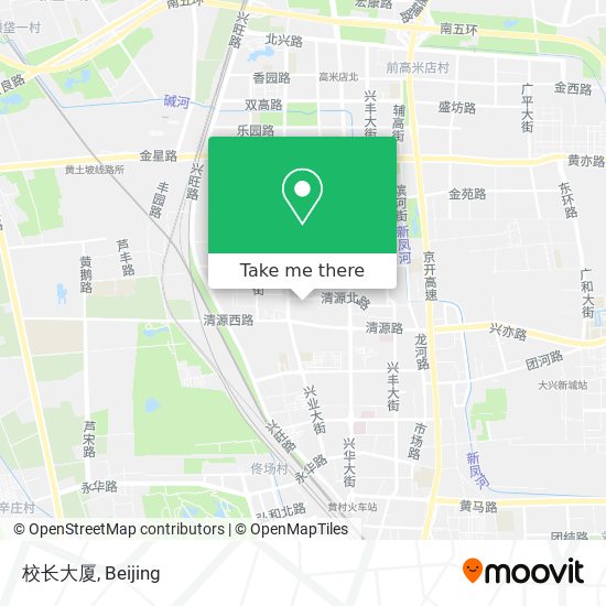 校长大厦 map