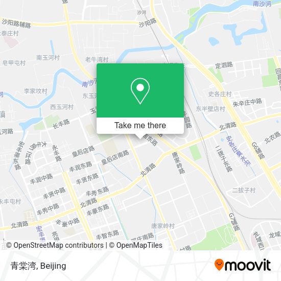 青棠湾 map