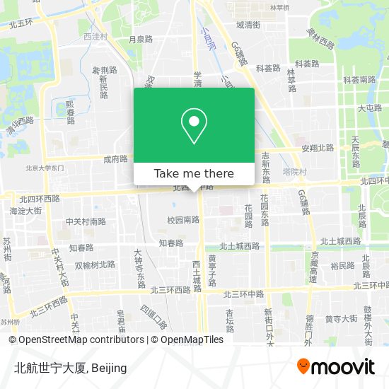 北航世宁大厦 map
