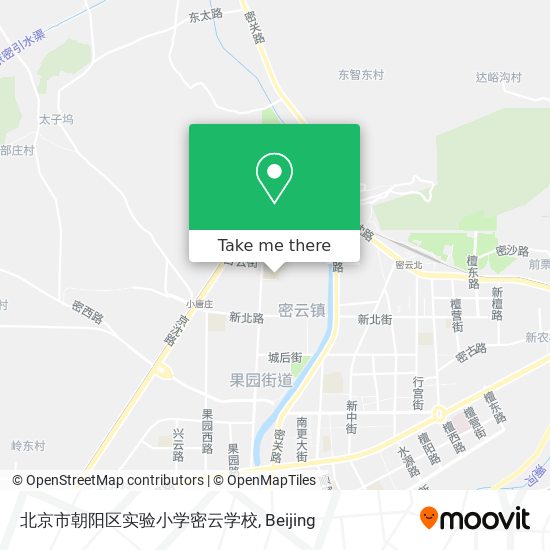 北京市朝阳区实验小学密云学校 map