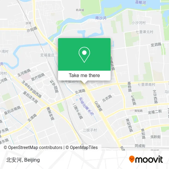 北安河 map