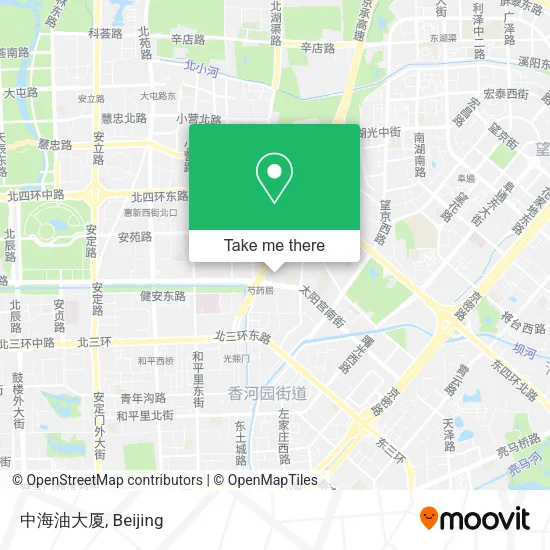 中海油大厦 map