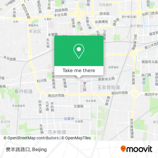 樊羊路路口 map