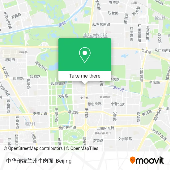 中华传统兰州牛肉面 map