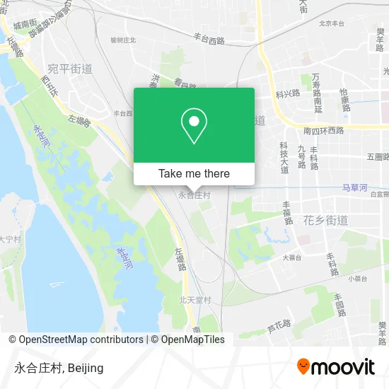 永合庄村 map