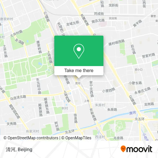 清河 map