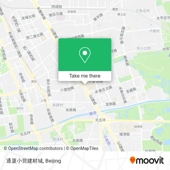 通厦小营建材城 map