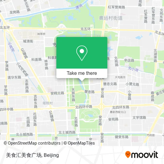 美食汇美食广场 map