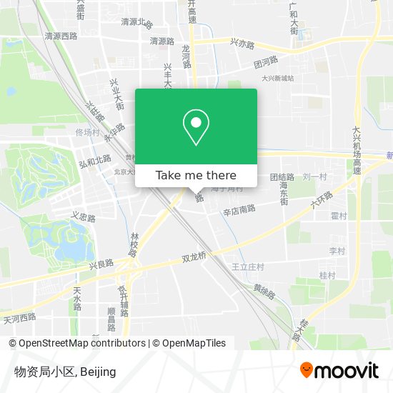 物资局小区 map