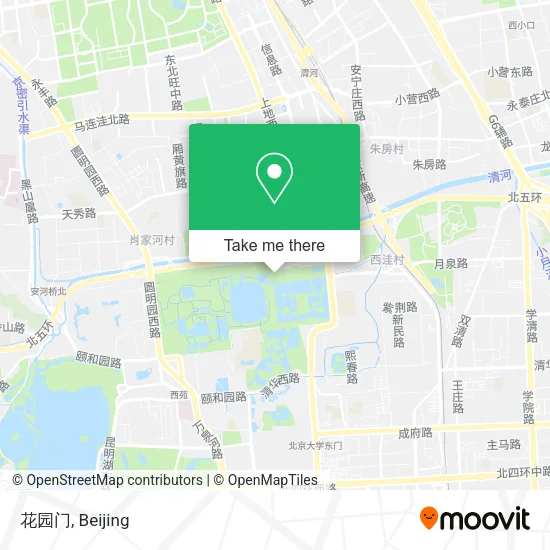 花园门 map