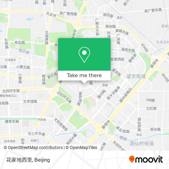 花家地西里 map