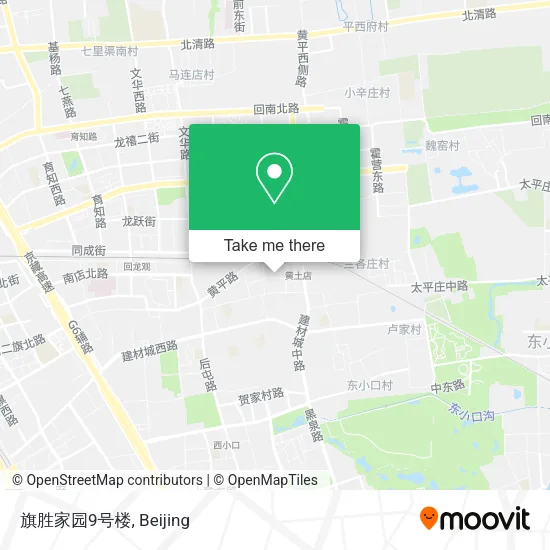 旗胜家园9号楼 map