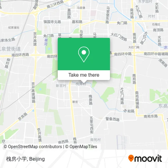 槐房小学 map