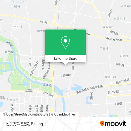 北京万科望溪 map