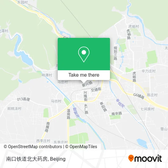 南口铁道北大药房 map