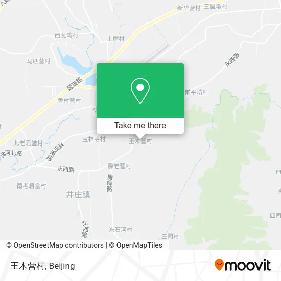 王木营村 map