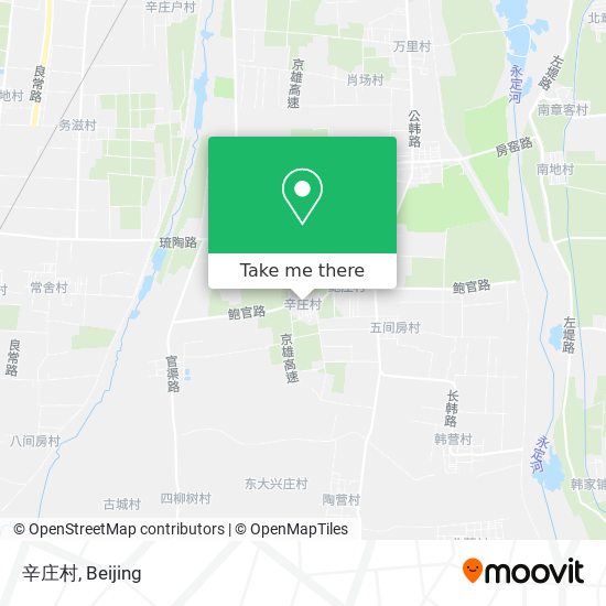 辛庄村 map