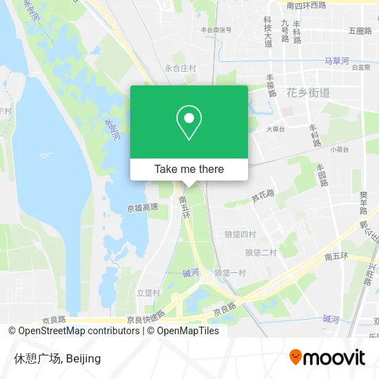 休憩广场 map
