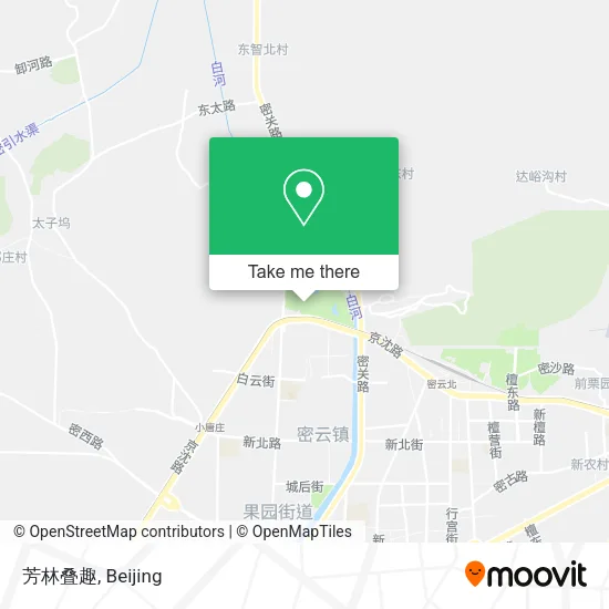 芳林叠趣 map