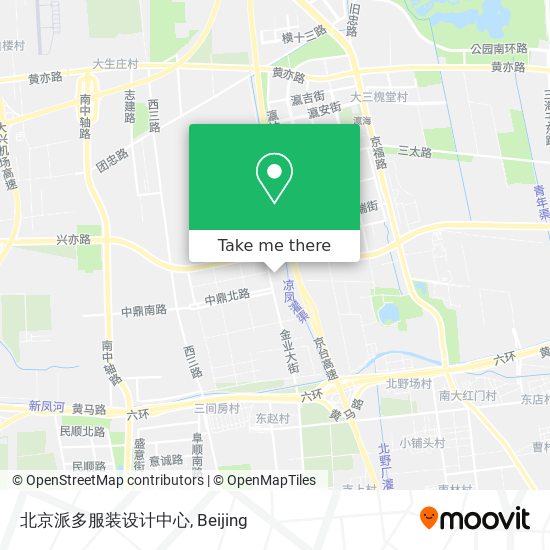 北京派多服装设计中心 map