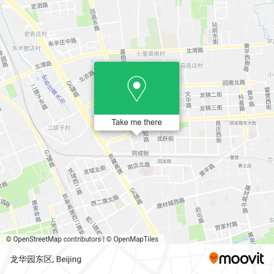 龙华园东区 map