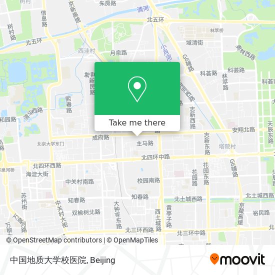 中国地质大学校医院 map