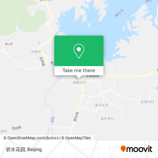 碧水花园 map