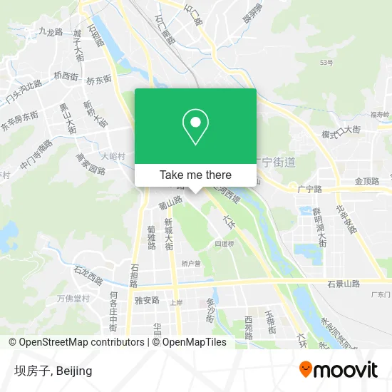 坝房子 map