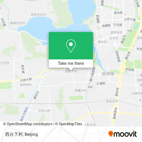 西台下村 map