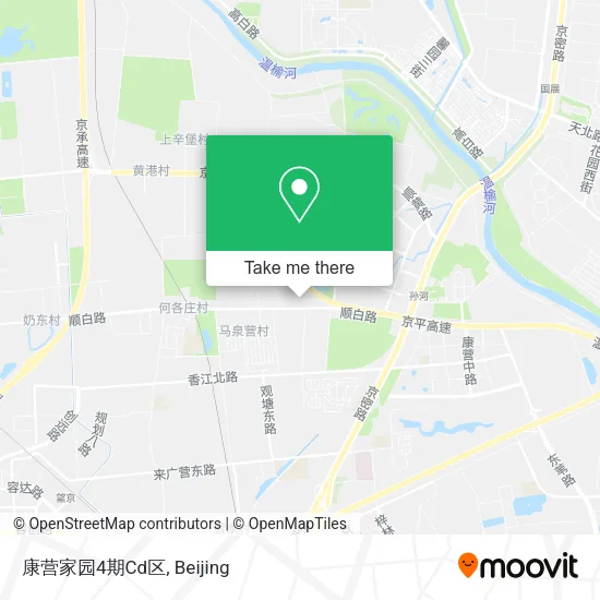 康营家园4期Cd区 map