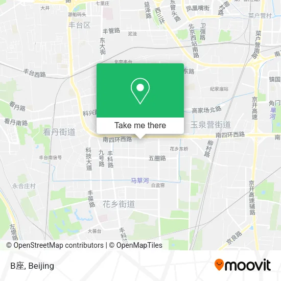 B座 map