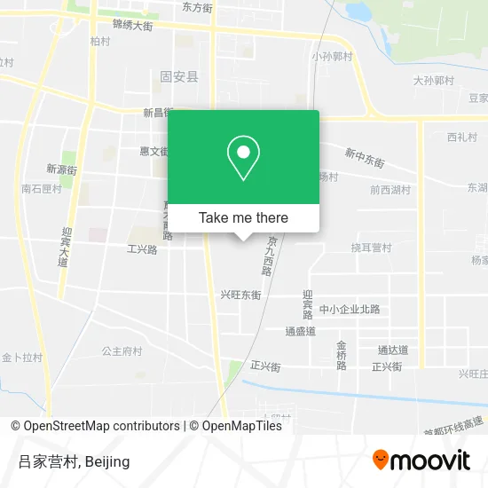 吕家营村 map