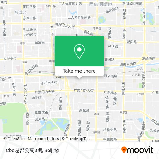 Cbd总部公寓3期 map