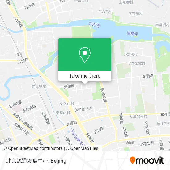 北京源通发展中心 map