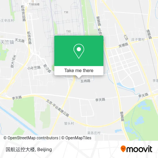 国航运控大楼 map