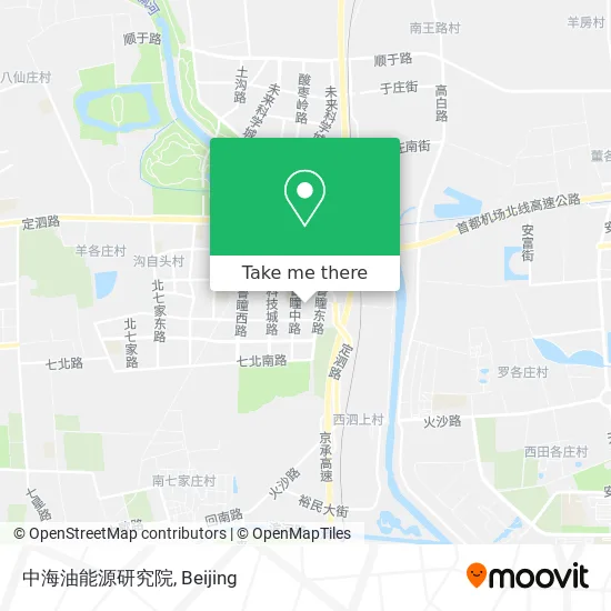 中海油能源研究院 map