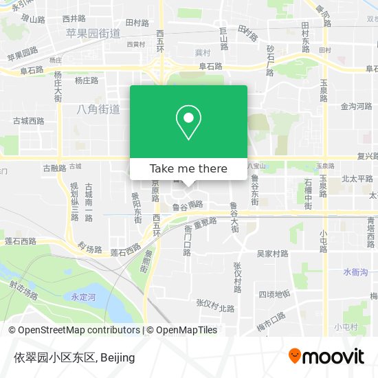 依翠园小区东区 map