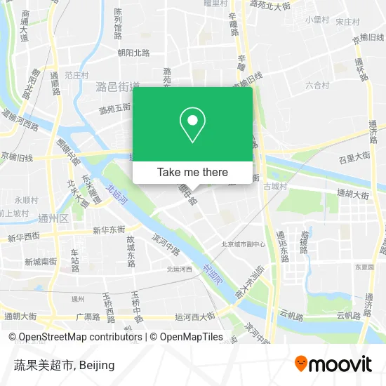 蔬果美超市 map