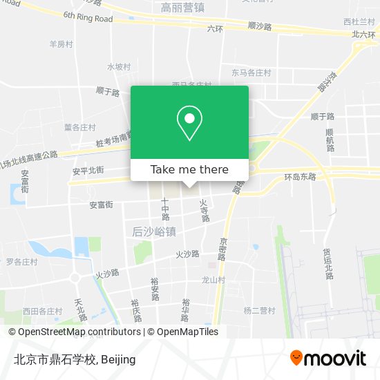 北京市鼎石学校 map