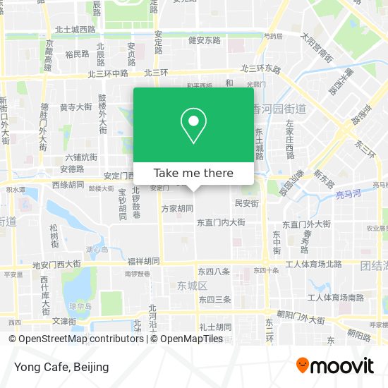 Yong Cafe map