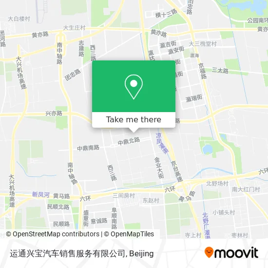 运通兴宝汽车销售服务有限公司 map