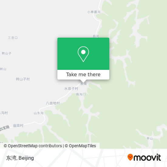东湾 map