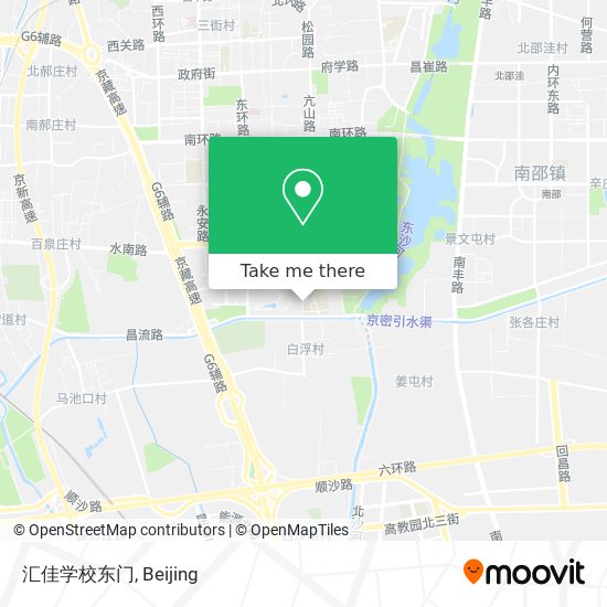 汇佳学校东门 map